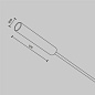 CA003EC-BS Maytoni Accessories for system Axity Комплектующие для систем освещения с токоведущими элементами Латунь — фото 5