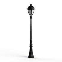 Avenue 3 N° 7; Opal PMMA Built-in LED 3000°K warm white 35W; Dark black