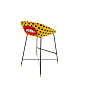 SE16167 Seletti Toiletpaper - Furniture Высокий табурет из туалетной бумаги — дерьмо — фото 3