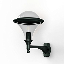 Dallas N° 3; Smoked polycarbonate E27 75W; Slate grey