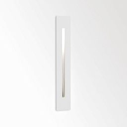 INLET S HW W Delta Light INLET встраиваемый настенный светильник белый