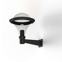 Dallas N° 2; Smoked polycarbonate E27 75W; Dark grey
