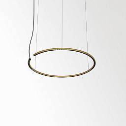 LASS-OH! R65 - 3 92734 GC Delta Light LASS-OH золотистый подвесной светильник кольцевой формы