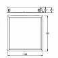 9095 Mantra Blue Sky встраиваемый светильник 60W 4000lm 4200K — фото 7