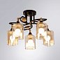 Потолочная люстра Arte Lamp GLAMORE A5076PL-5BK — фото 2