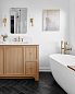 KW2281 Visual Comfort Rousseau настенный светильник для ванной — фото 1