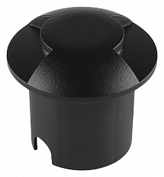 A3221IN-2BK Arte Lamp Piazza круглый LED-маркировочный светильник для грунта с секторным свечением