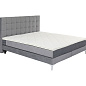 86092 Кровать с пружинным матрасом Benito Star Grey 160x200см Kare Design