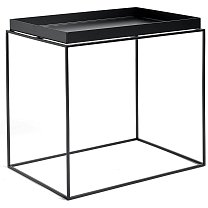 Tray Table L 40×60 см, сталь, порошковая окраска, черный
