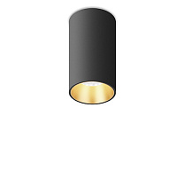 Потолочные светодиодные светильники Led technology BARREL 7.30 W черный + золотой