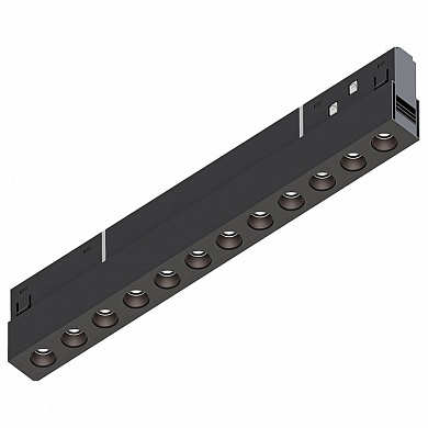 магнитный линейный светильник черного цвета 48V