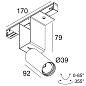 24431 9225 B Delta Light PR SPLITLINE M52 - Spy 391 трековый светильник — фото 1
