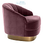 111862 Chair Hadley cameron purple Eichholtz