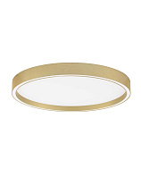 Triac Dimmable Brushed Gold Metal, Aluminium & Acrylic LED 38 Watt 220-240Volt 2363Lm IP20 2700 + 3000K Dip Switch D: 50 H: 5 cm