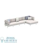 ALURA LOUNGE SET15A БЕЛЫЙ Royal Botania