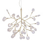 Светильник подвесной Crystal Lux EVITA SP36 GOLD/TRANSPARENT — фото 1