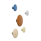 03263 Muuto Dots Крючок деревянный Ø9 см, бледно-голубой — фото 1
