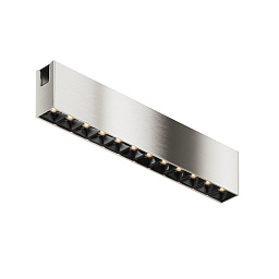 TR150-1-12W3K-M-PT Maytoni Points трековый линейный светильник в платиновом корпусе