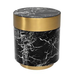 112250 Eichholtz Caron столик-барабан под мрамор
