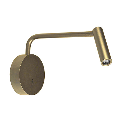 058490 Arlight Светильник SP-VERDI-LONG-WALL-3W Warm3000 (BR, 20 deg, 230V)