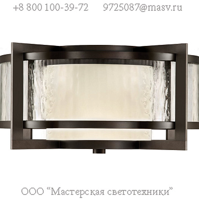 817982 Singapore Moderne Outdoor 20" Outdoor Flush Mount уличный светильник, Fine Art Lamps