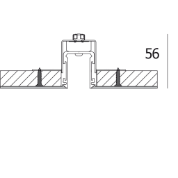 FTL35 TR - CLIP Delta Light PR FEMTOLINE клипса для фиксации профиля