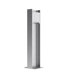Flos I-ron садовый столбик прямоугольного сечения из цинкового металла