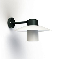 Aubanne N° 1; Frosted glass E27 23W; Slate grey