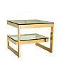 110369 Side Table Gamma gold finish SIDE TABLES Eichholtz