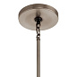 Artem 34" 7 Light Chandelier with Clear Glass Cylinders Classic Pewter люстра 52016CLP Kichler — фото 3