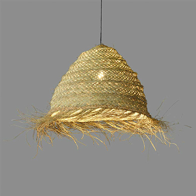 ACB Iluminacion Samira 3932/50 Подвесной светильник Natural Raffia, LED E27 1x15W