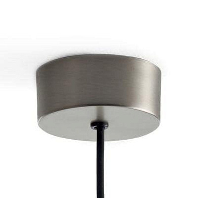 подвесной светильник с металлическим цилиндрическим плафоном
