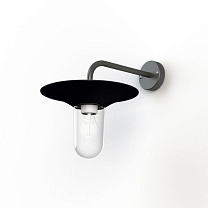 Cooper N° 2; Clear glass E27 52W; Velvet black