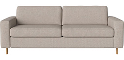 Scandinavia sofa bed 3 seater w. integrated wheels Bolia диван 01-402-33_00207