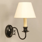 WA0297.BZ.SE Bedale Single Arm Wall Light, Bronze