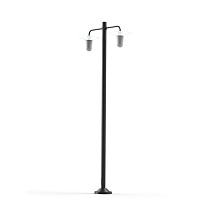 Cooper N° 5; Frosted glass E27 52W; Traffic white