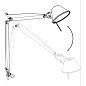 Artemide Tolomeo AP Braccio настенный светильник с рожками — фото 3