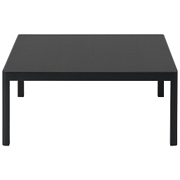 26064 Muuto Workshop журнальный стол прямоугольный черный 86x86 см