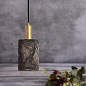 MLCMP003 Mullan подвес Senna, органическая керамика, Black Clay, 12 см — фото 1