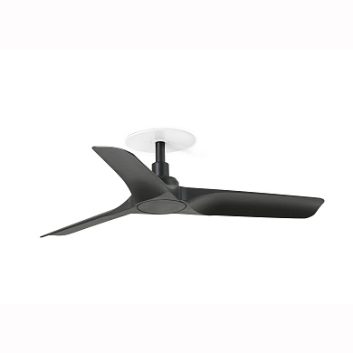 Faro Barcelona HEY RECESSED LED S вентилятор встраиваемый чёрный Ø900 3 лопасти
