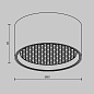 C122CL-L7-3K-W Maytoni Glare Потолочный светильник 7W 310лм Белый — фото 6
