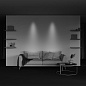 Трековый светильник Точки / Points Exility 3000K 6Вт 36° Maytoni TR031-2-6W3K-B — фото 4