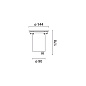 BV84 Light Up iGuzzini Floor recessed Earth D=144mm - Neutral white - Wall Washer Super Comfort optic — фото 1