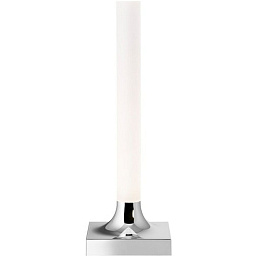 09560XX Kartell Goodnight настольный светильник с цилиндрическим корпусом серебристый