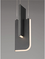 Triac Dimmable Silver Gray Metal & Acrylic LED 9Watt 220-240Volt 380Lm IP20 2700K L:15 W:15 H:200 cm