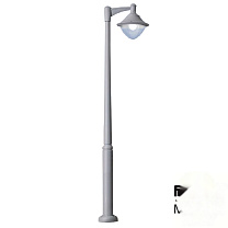 Парковый фонарь FUMAGALLI EKTOR 3000/MIDIPILAR/VIVI 1L LED-HIP V50.365.A10.LXH27