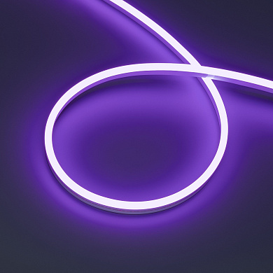 061563 Arlight Лента герметичная HALO-SIDE-A168-6x13 мм 24 В Purple (10 Вт/м, IP67, 2835, 5 м)