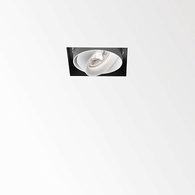 MINIGRID IN TRIMLESS 1 HI LED B-W черный Delta Light Встраиваемый потолочный светильник