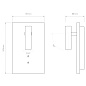 1352043 Edge Reader Mini LED Astro lighting светильник для чтения матовый белый — фото 3