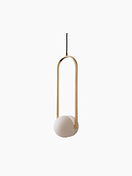 Подвесной светильник Heathfield Audrey PD-AUDR-SBRS-OPAL-000-STD